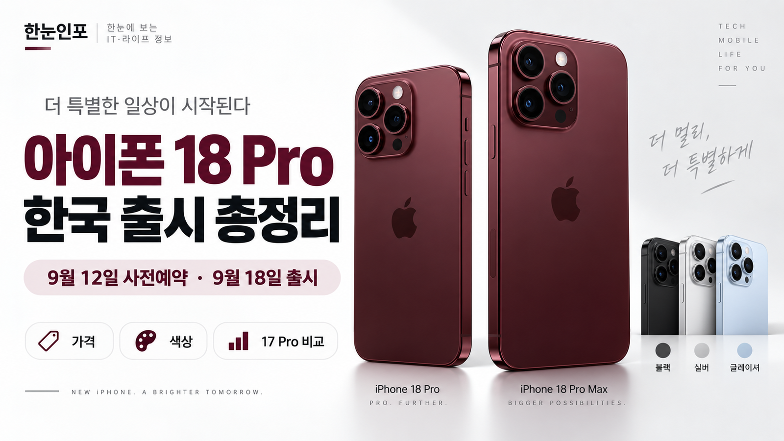 아이폰18 총정리